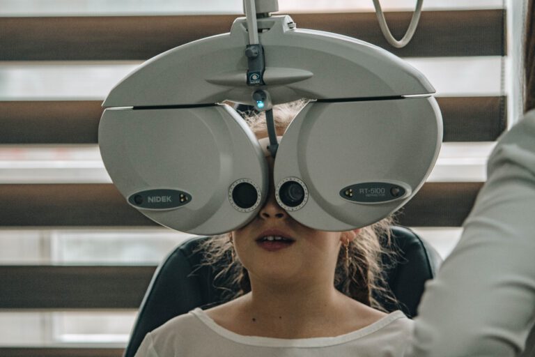 Pediatric eye exam